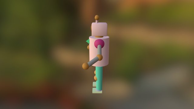 Robot(Elementos Basicos) 3D Model