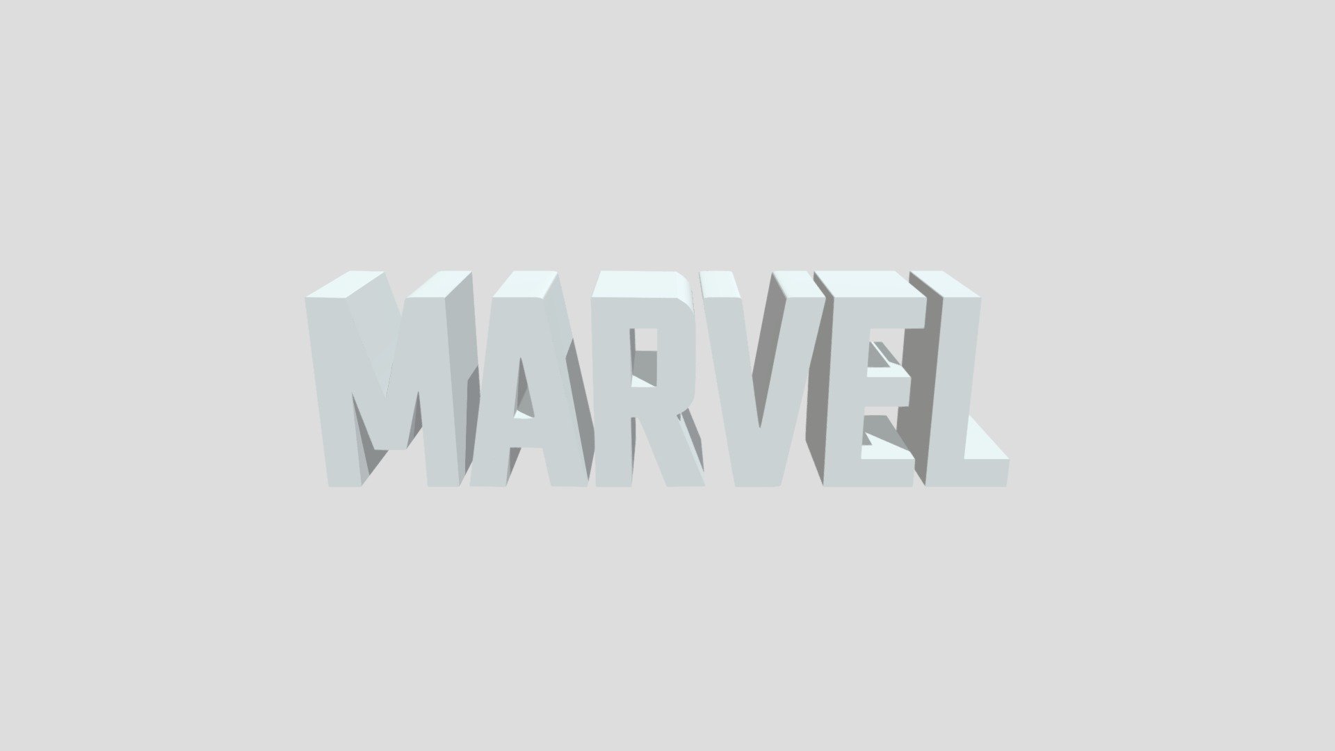 Marvel - Download Free 3D model by soumya.pal [75bf970] - Sketchfab
