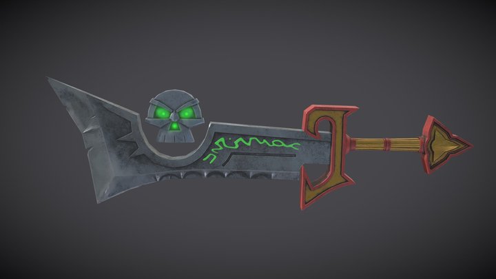 Corrupted AshBringer 3D Model