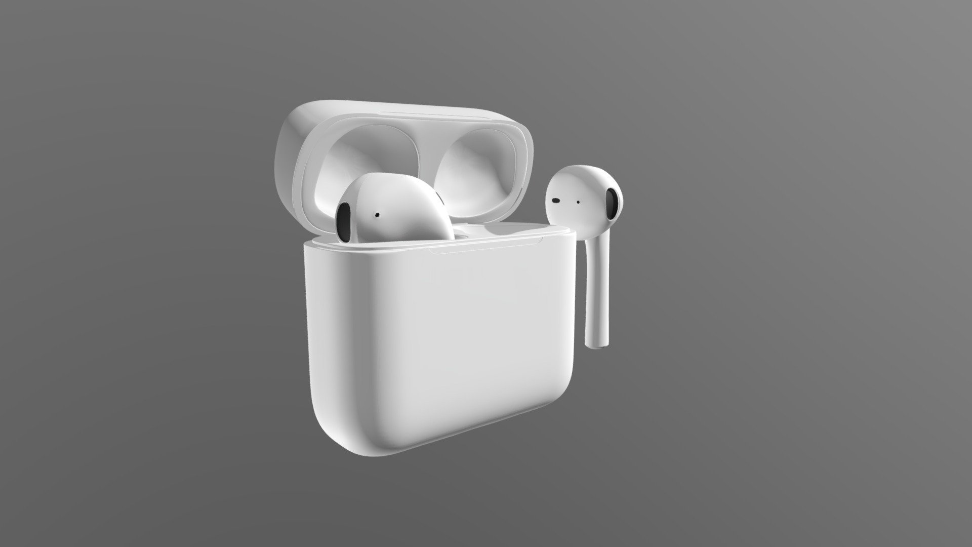 Apple Airpods 02 - 3D model by Qaziyousif (@yousifsagar899) [75c1900 ...