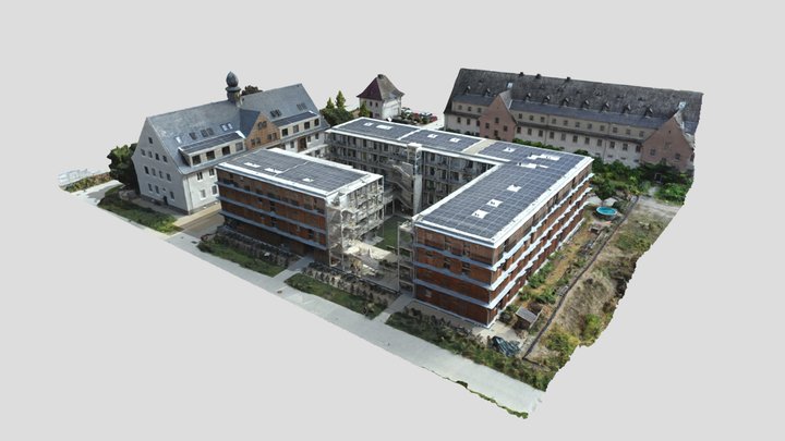 Collegium Academicum (CA) Heidelberg 3D Model