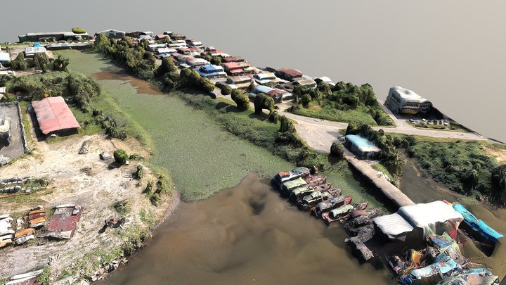 Bintawa "Kotak" Rivulet, Kuching, Sarawak #OSS – Kostenloses 3D-Modell STL