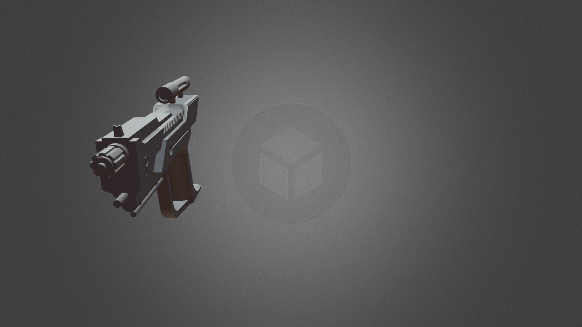 Futuristic Pistol