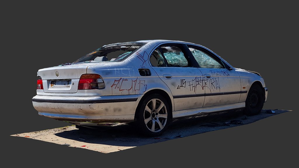 Vandalized Car