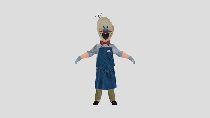 ice scream 3 rod joseph sullivan mod 3D Model