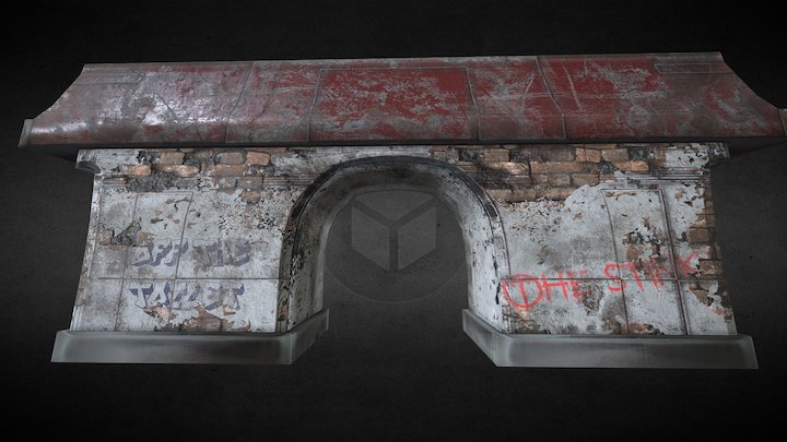Neverlands - Entrance building 3D Model