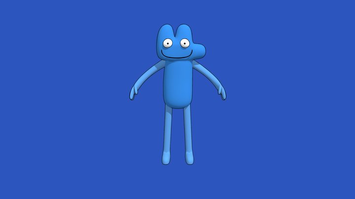 BFB Four Fortnite 3D Model