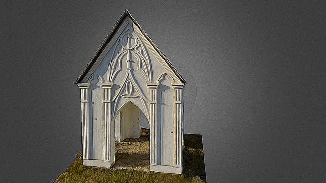 Neogothic architecture_Zehra (Slovakia) 3D Model