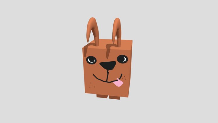Pet Simulator Dog 3D Model