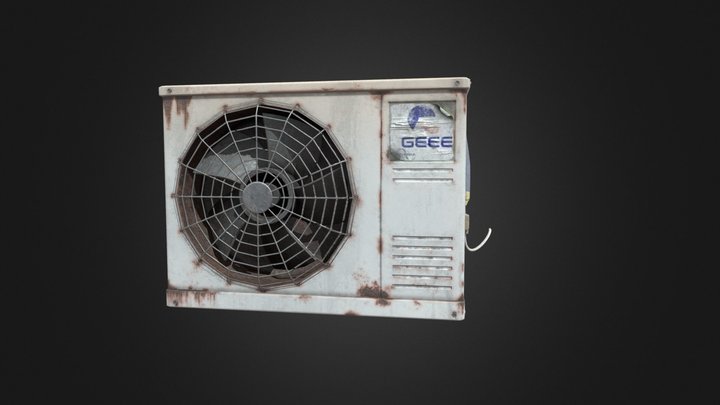 Air conditioner 3D Model