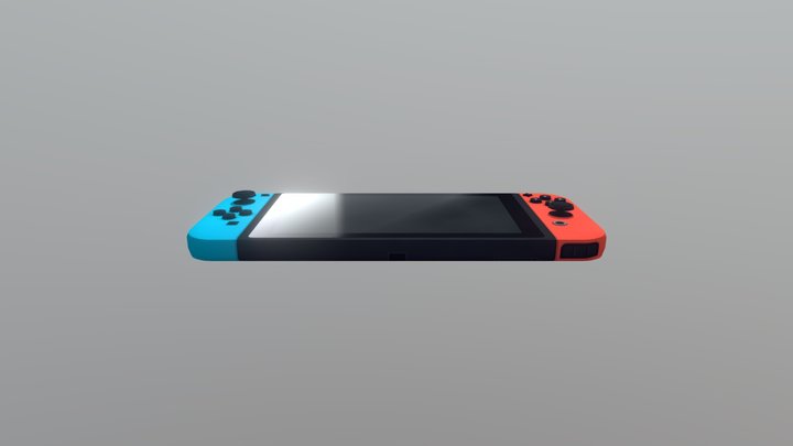 Nintendo Switch 3D Model