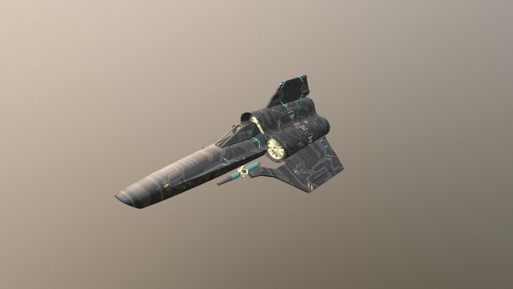 Unit 2 Activty 4: Spaceship Model 3D Model