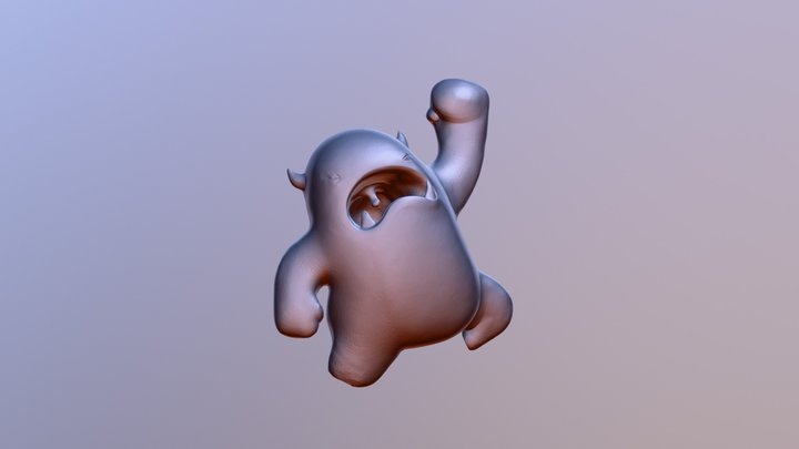 Melvin Sculpt in Blender 3D Model