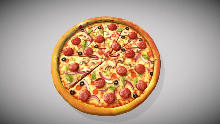 Pizza 3D Model