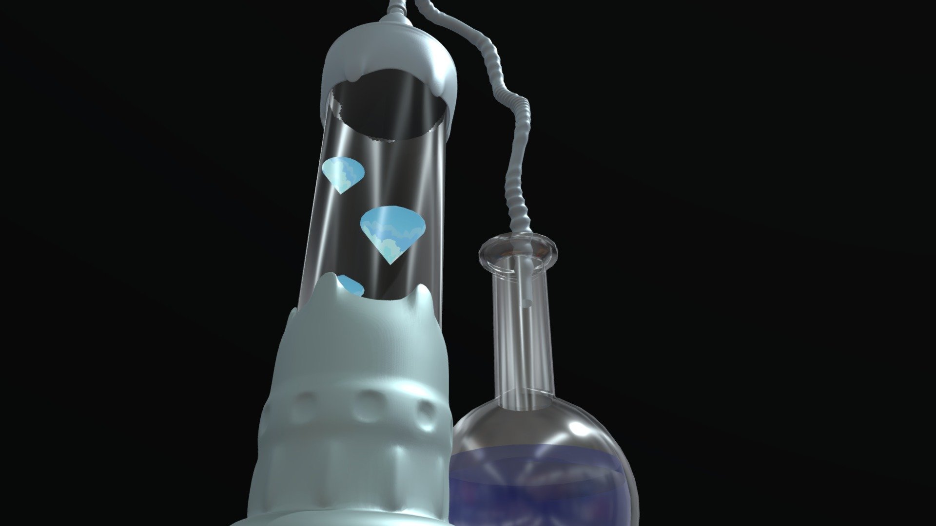 Flask — Sketchfab embed 3D viewer