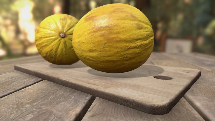 Yellow sugar melon – Modèle 3D gratuit STL