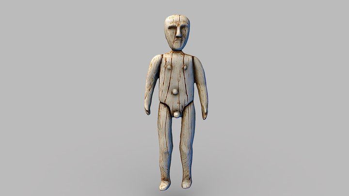 Brno statuette. Paleolithic 3D Model
