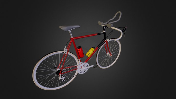 b 3D Model