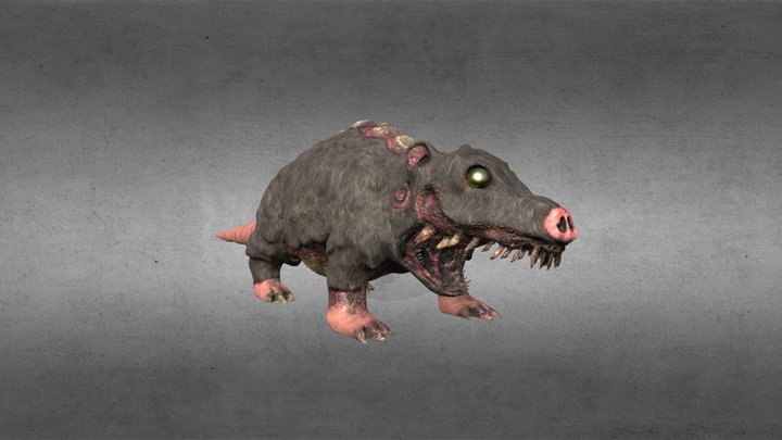 Famine Spawn 3D Model