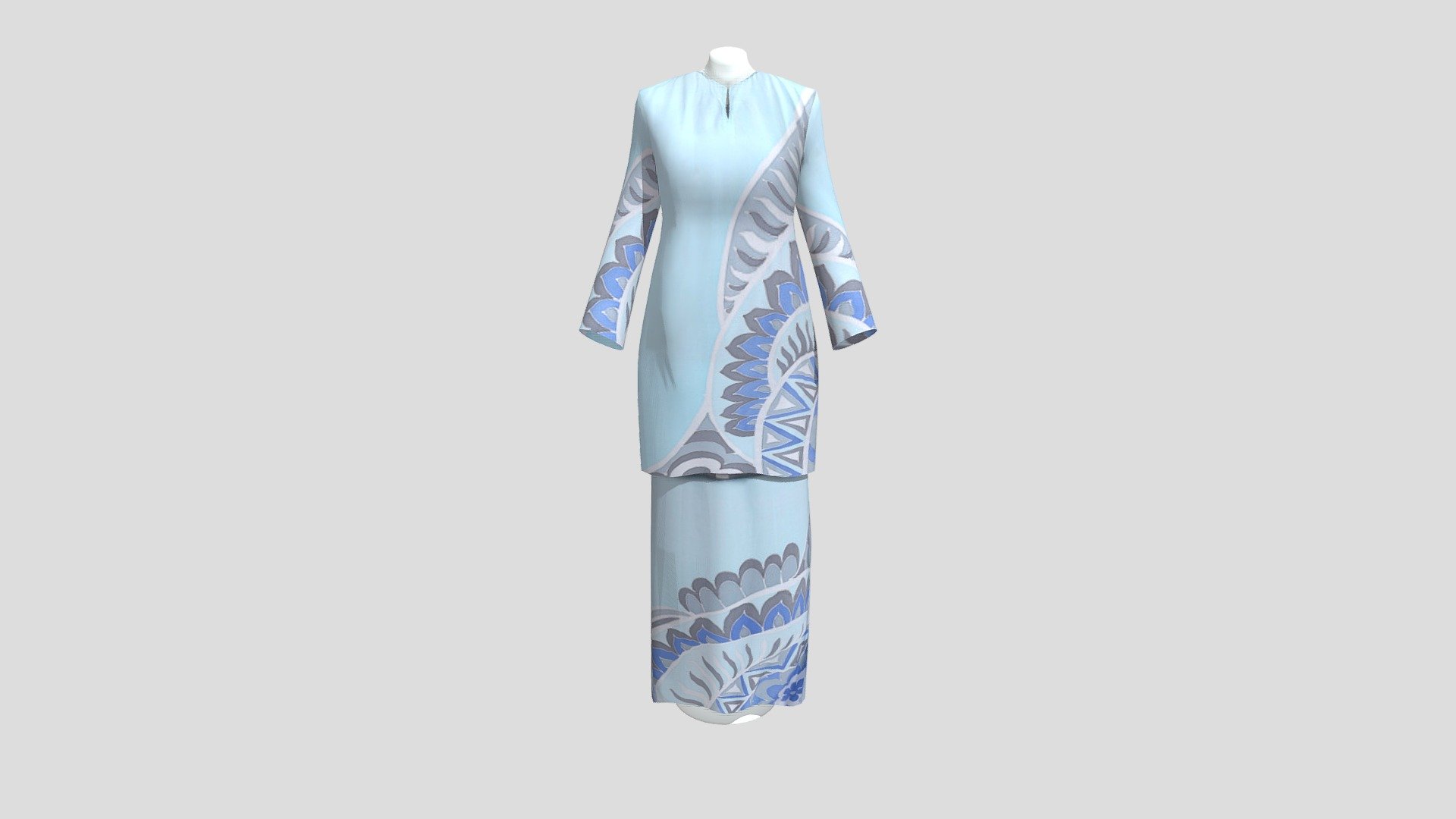 PERSADA-03 Baju Kurung Moden