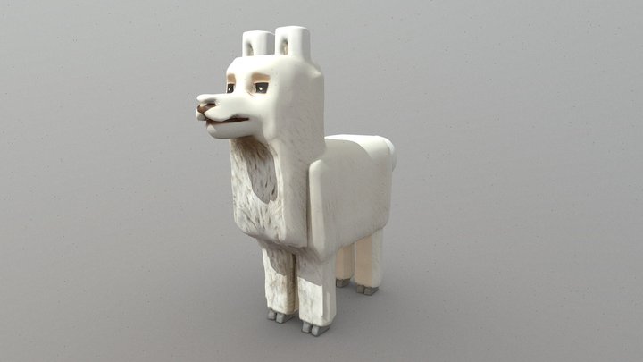 Low Poly Llama