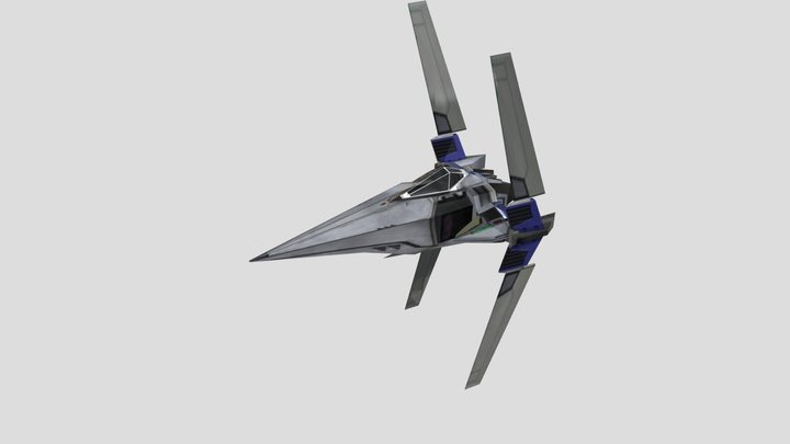 Star Fox Assault - Cornerian Fighter 3D Model