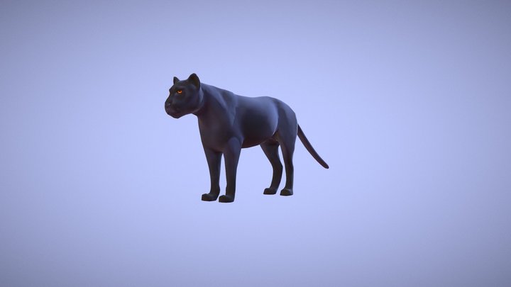 Panther 3D Model
