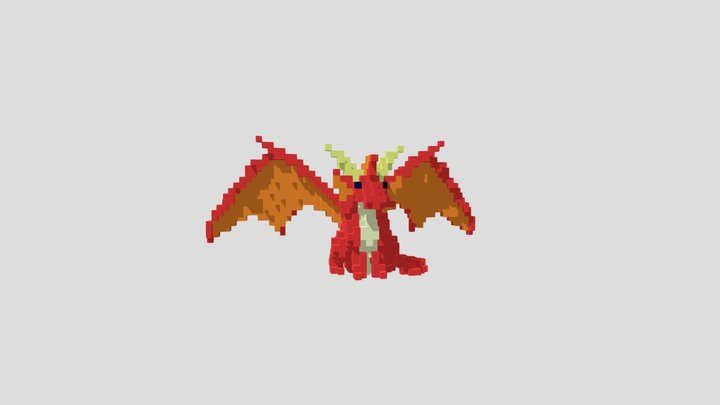 Red Dragon 3D Model
