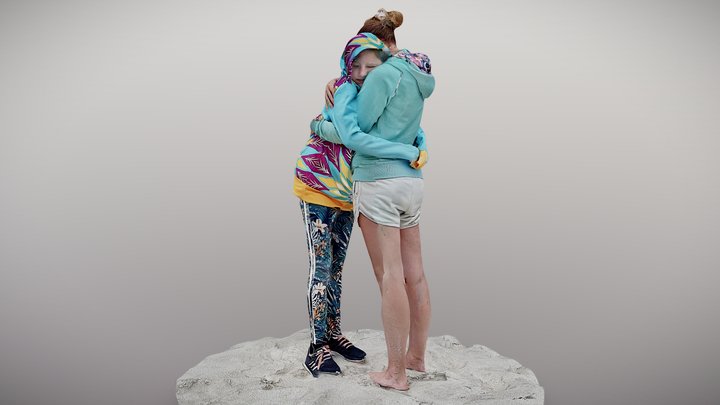 Warm hug - iPhone 3d scan 3D Model