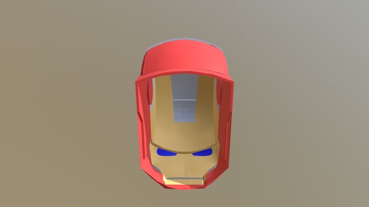 Ironmanhelmet 3D Model