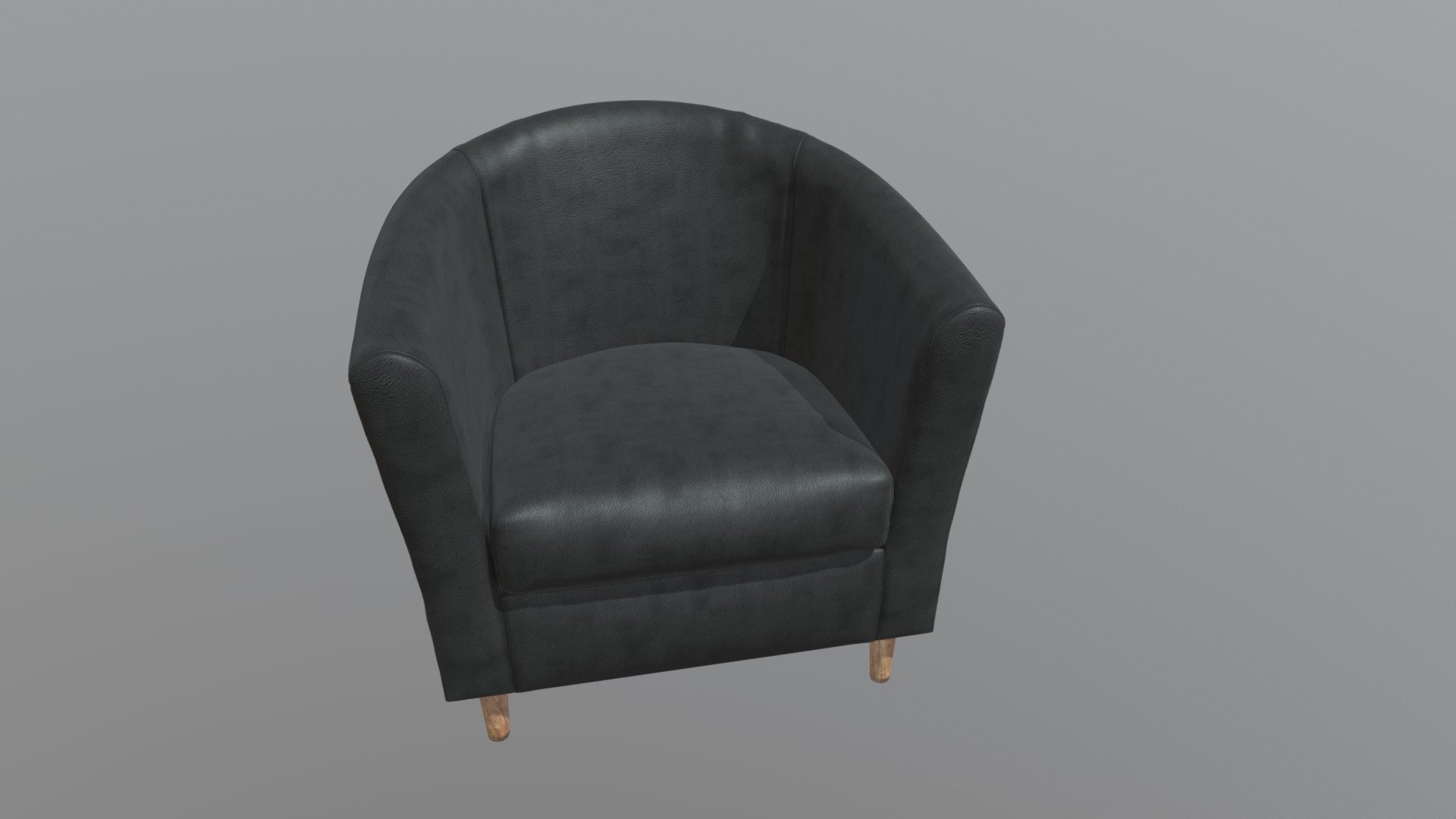 Tub Armchair Leather