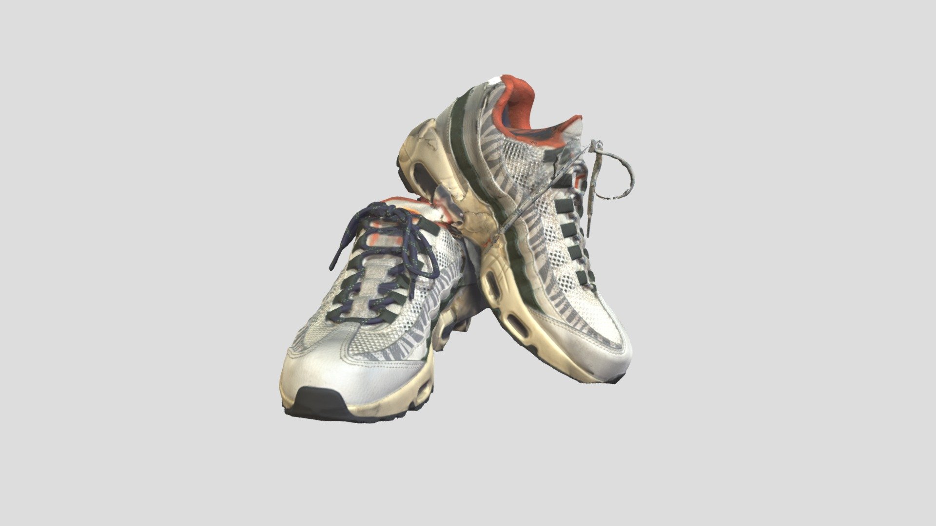 Nike 95s - Purple / Orange / Zebra