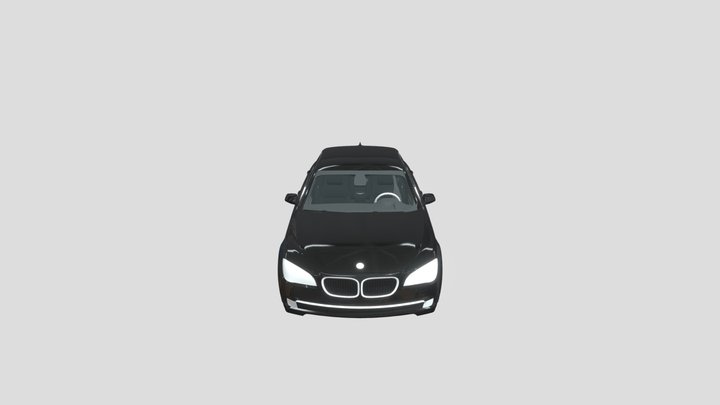 BMW 750d 3D Model