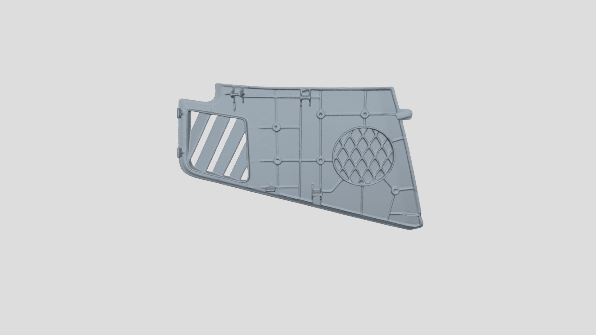 Car Door Panel B — Sketchfab embed 3D viewer