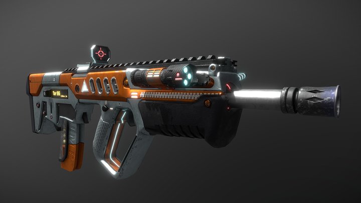 Tar21 sci-fi 3D Model
