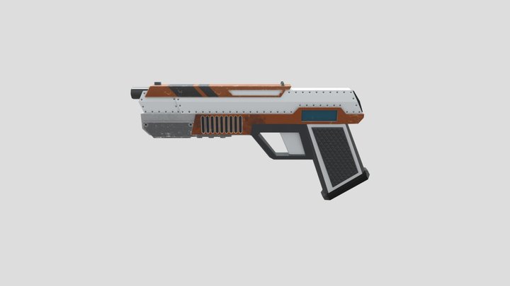 Sci fi gun 3D Model