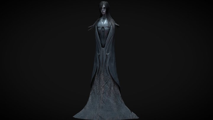 Abyss Witch 3D Model