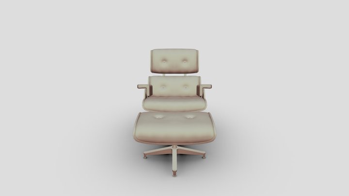 Retro Chair 3D Model