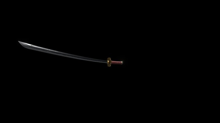 Ryu Hayabusa Dragon Sword 3D Model