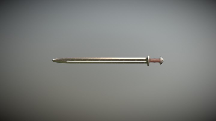 Viking Age sword type H 3D Model