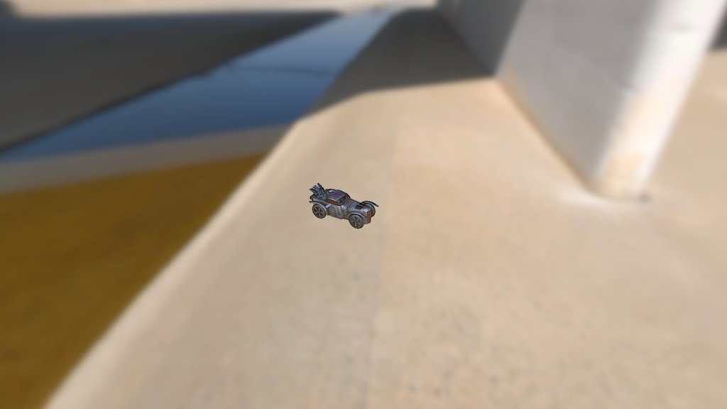 Dystopian Wasteland Vehicle