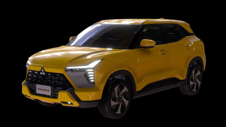 mitsubishi xforce 3D Model