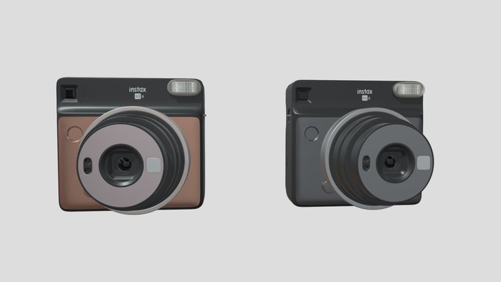 Fujifilm Instax Square SQ6 instant camera 3D Model