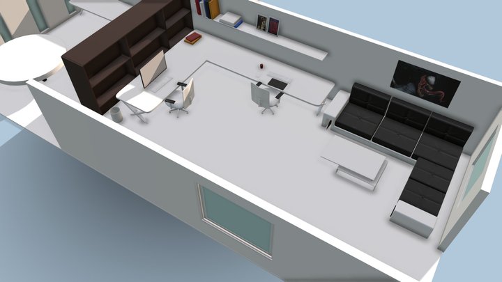 Mi Oficina 3D Model