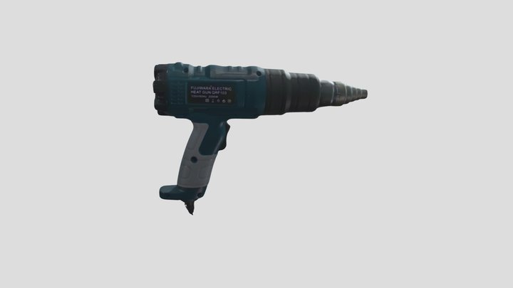 Heat Gun 3D Model