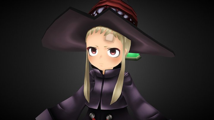 witch 3D Model