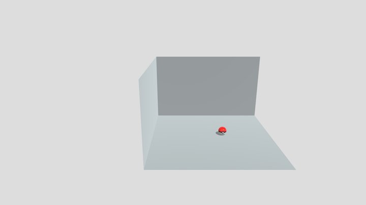 Pokeball 3D Model