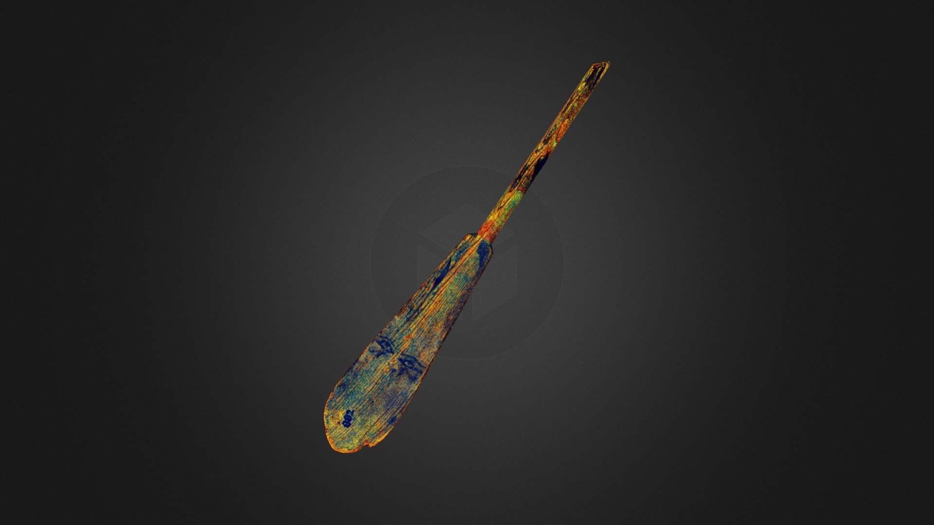 Model Oar - Method 3 DStretch® LDS Scale 20 - 3D model by Archaeology ...