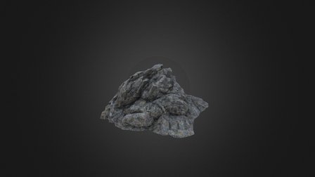 Rock formation for games 3D Model