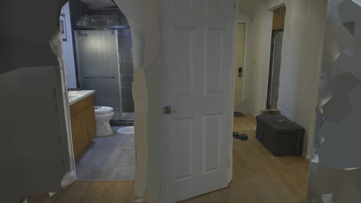 Bathroom model apartment 3D Model